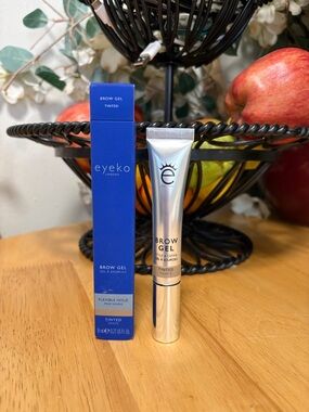 eyeko London Brow Gel, Flexible Hold, Tinted, Full size 0.27oz, BNIB, New